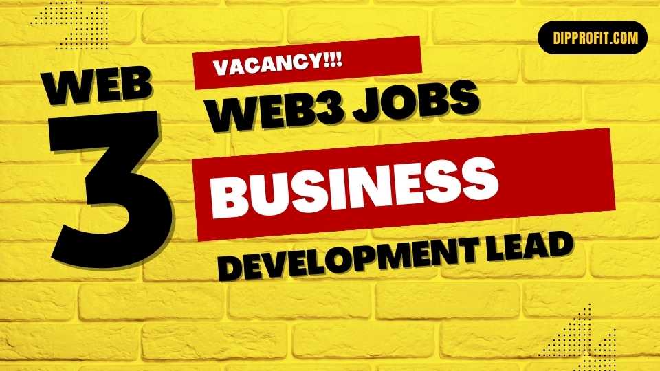 Web3 Job Vacancy: Business Development Lead