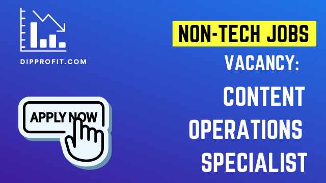 Non-Tech Jobs: Binance Accelerator Program – Content Operations Specialist